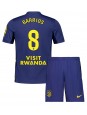 Atletico Madrid Pablo Barrios #8 Replika Borta Kläder Barn 2025-26 Kortärmad (+ byxor) Atletico Madrid Pablo Barrios #8 Replika Borta Kläder Barn 2025-26 Kortärmad (+ byxor)